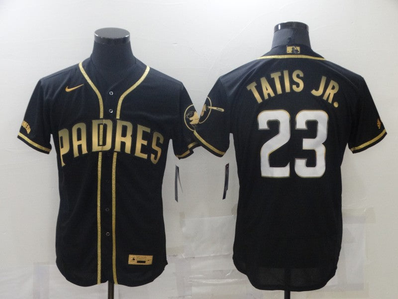Men's San Diego Padres Fernando Tatis Jr. #23 White Stitched Jersey